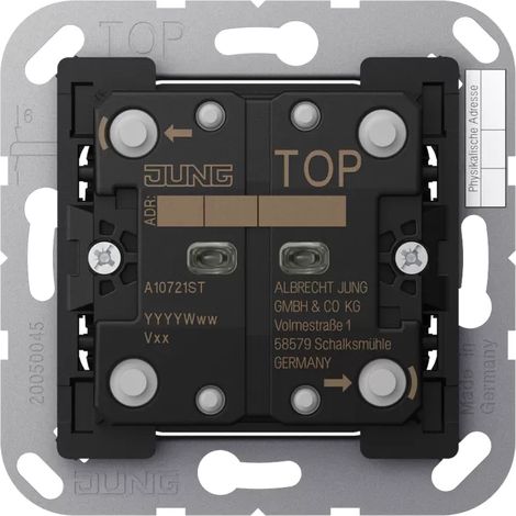 Jung KNX Taster Standard, 2fach, F10, Secure, Serie AS/A A 1072 1ST (1/2)