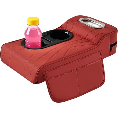 Coussin d'accoudoir pour voiture, accessoires de voiture et organisateurs d'intérieur, coussin rehausseur d'accoudoir avec rangement, pour SUV, camping-car, camion, berline, véhicule et voiture