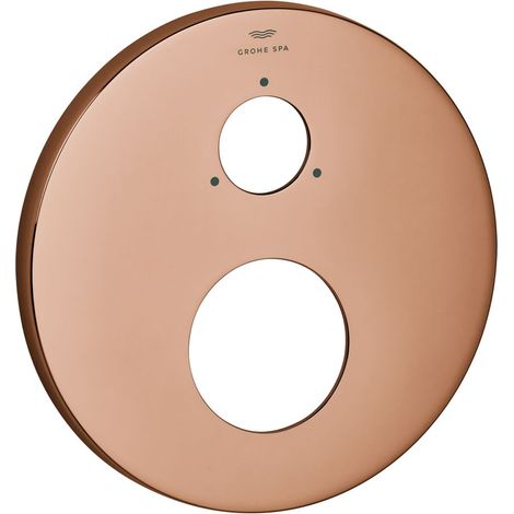 Grohe Rosette rund für Einhandmischer-Fertigmontageset, Warm Sunset, 49250DA0 (1/2)