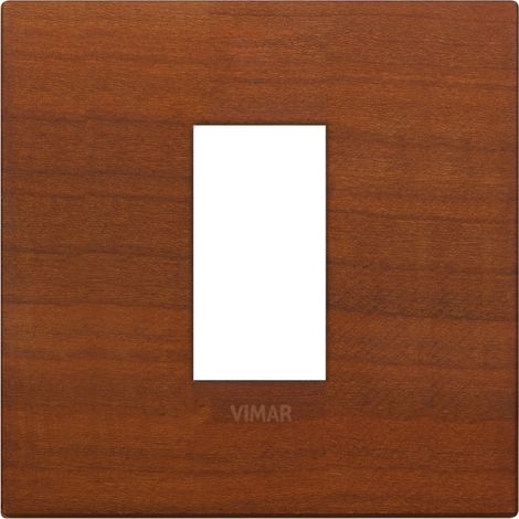 Placca Classic 1M ciliegio scatola rotonda Vimar Arkè 19641.42