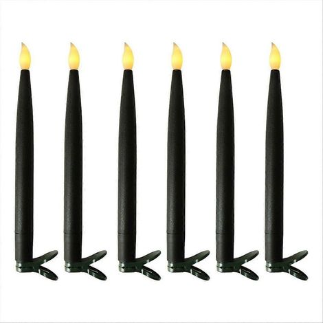 Bougies de Noël flottantes sans flamme blanches B (1/5)