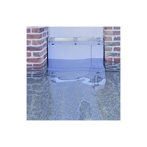 Mottez  Barriera antiallagamento per porte  modulare  lungh x (1/3)
