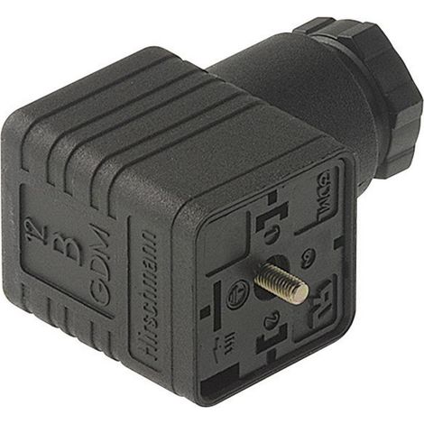 Prise femelle avec insert électronique gris GDML 2016 GB 1 Pôle:2 + Terre 934 407-106-1 Hirschmann Contenu: 1 pc(s)