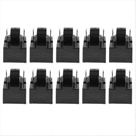 Relais PTC pour réfrigérateur, composant de démarrage, pièce détachée universelle, remplacement facile, compatible avec divers modèles, protection thermique intégrée, haute fiabilité, fonctionnement s (1/5)