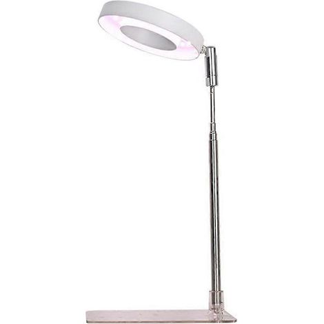 Lampe de croissance pour plantes, lampe LED à spectre complet, compatible avec les plantes d'intérieur, hauteur réglable, adaptée à la culture des fleurs et des bonsaïs. (1/5)