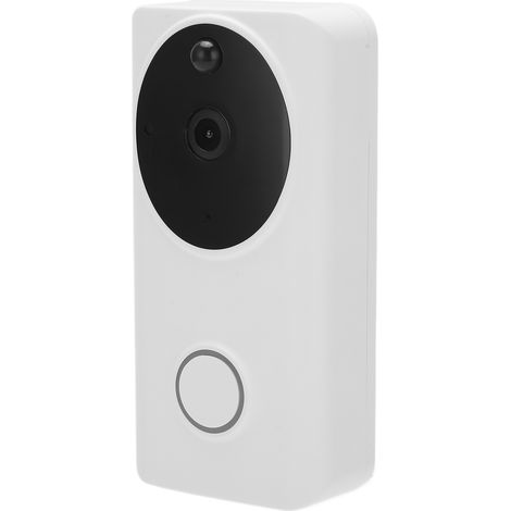Sonnette vidéo WiFi avec surveillance à distance, étanche et intelligente, pour la sécurité de votre domicile (prise 100-240 V UK). (1/5)