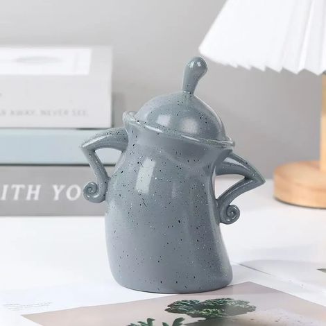 Bocaux de rangement créatifs en résine, boîtes à bonbons, bocaux multifonctionnels hermétiques pour noix et herbes aromatiques