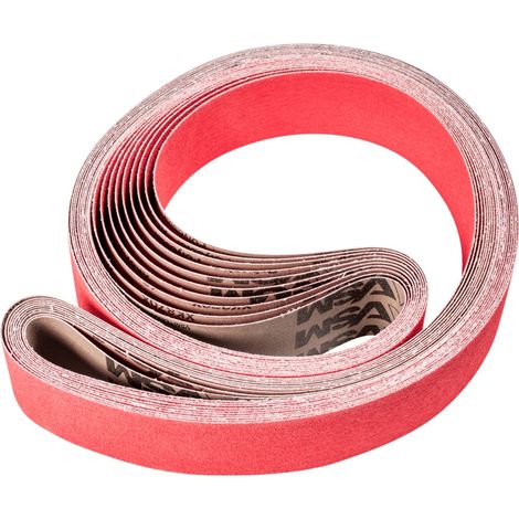 PFERD Keramikkorn Schleifband BA 75x2500mm CO-COOL60 für Edelstahl-Schliff mit Bandschleifer (1/5)