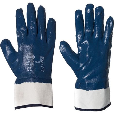 Guantes de Nitrilo con Manguito 10 Protexio 07334