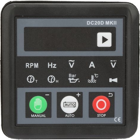 Generic Panneau de Commande de Module de Contrôleur de Générateur électronique DC20D MKII pour Moteur ou Générateur (1/5)