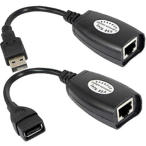 Adaptateur d'extension de câble LAN USB vers RJ45 (édition 0710) (1/5)