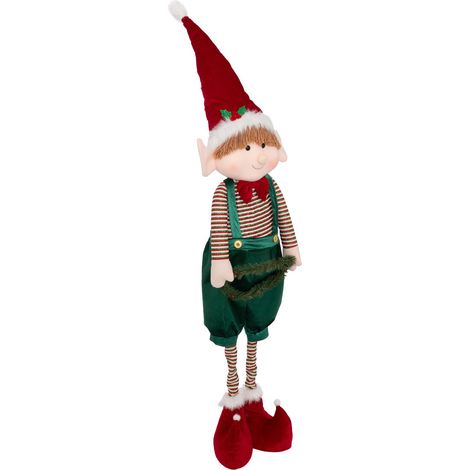 Déco de Noël Lutin filou multicolore téléscopique H maxi 165 cm - Feeric Christmas (1/4)