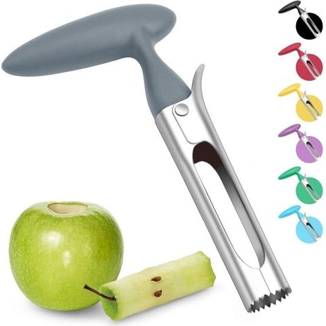 Extracteur De Noyau De Pomme - Lame En Acier Inoxydable 304 - Poignée Ergonomique En ABS - Pour Pommes Et Poires - 1 Pièce (1/5)