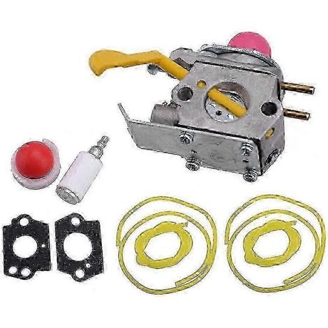 Carburateur avec kit de joints compatible avec Jonsered GT2124C Partner B250 Colibri, démarreur, filtre à carburant, conduite de carburant, pièces détachées pour débroussailleuse et tondeuse à gazon. (1/5)