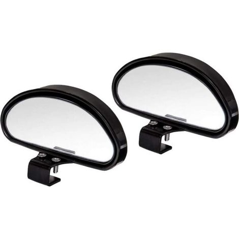 2Pcs Retroviseur Conduite Accompagnée Retroviseur Angle Mort Miroir D'angle Mort RéTroviseur Conduite Accompagnée pour Tous Les Voitures- Miroir Convexe Angle réglable