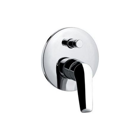 MONOCOMANDO INCASSO DOCCIA CON DEVIATORE LINEA ESSENZA Misura: Cromo