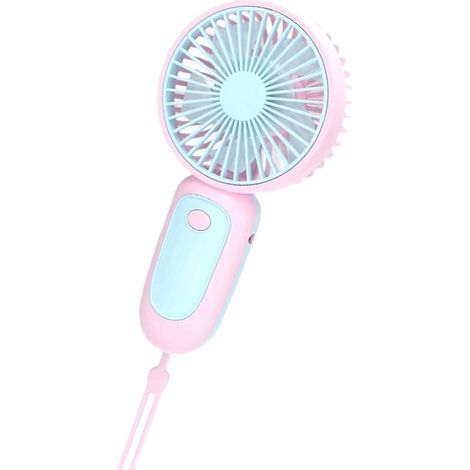 Petit ventilateur portable rechargeable par USB, idéal pour les étudiants et les activités de plein air. Cadeau parfait pour l'été. (1/5)