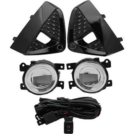 LED-Nebelscheinwerfer mit Glühbirne, Kabelbaum und Schalter für die vordere Stoßstange – für Autos