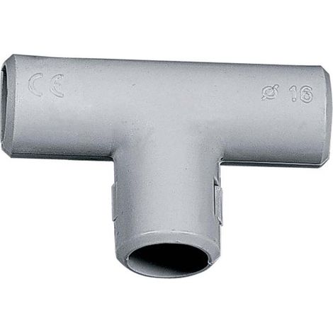 Curva a t per tubi rigidi Elettrocanali Ø. 20 mm ip40 2 pz