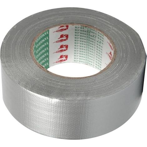 Ruban adhésif très puissant - Argent - 5 cm x 50 m