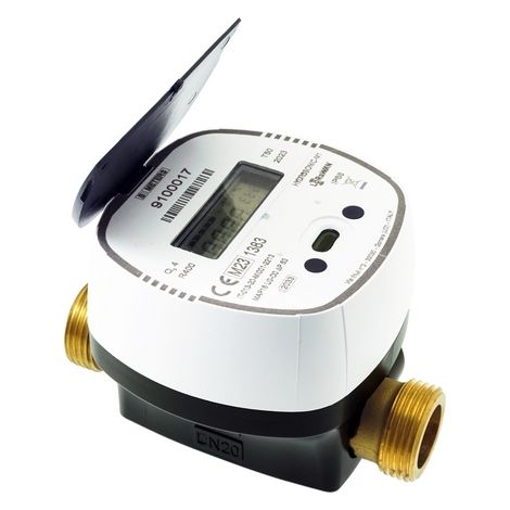 Contatore ultrasonico hydrosonic m1 con trasmissione radio wireless 1/2"  l.110 mm