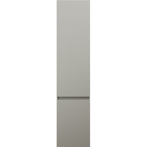 burgbad Lin20 Armoire haute murale avec 2 portes, y compris