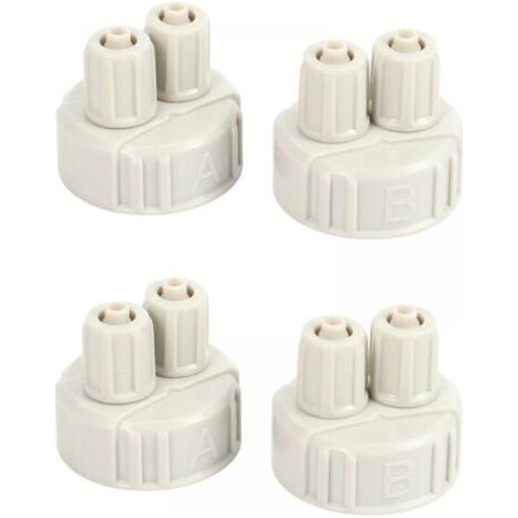 Système générateur de CO2 pour Aquarium, 4 pièces, bricolage, avec Tube, pièces d'outils, Capsules pour accessoires de plantation (1/4)