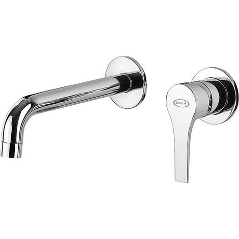 Rubinetto Jacuzzi a incasso per lavabo serie Moonlight senza scarico per piletta click clack 0MG00497JA00 cromato (1/3)