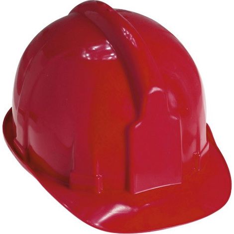 Caschi da lavoro rossi