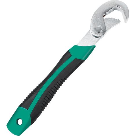 Jeu de clés à pipe, clé universelle à extrémité ouverte, clé à pipe réglable à grande ouverture (8-32 mm), clé réglable multi-usages, jeu de clés universelles sans dents. (1/4)