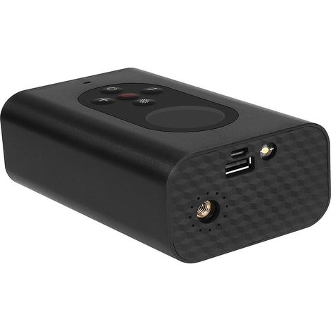 Compresseur d'air électrique portable avec manomètre et lampe LED, batterie externe rechargeable par USB, arrêt automatique, 150 psi, 4000 mAh (1/4)