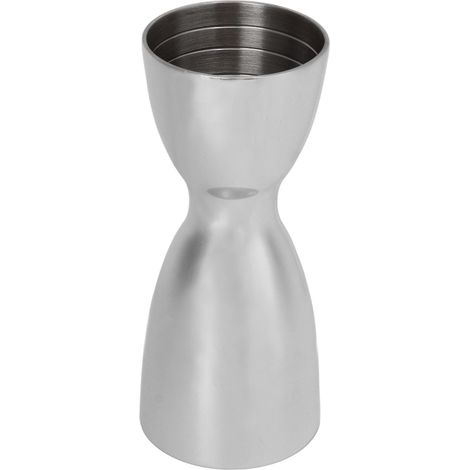 Set aus 2 Cocktailmessgläsern aus Edelstahl, U-förmigem Weinmessbecher, beleuchtetem Spiegel, Barkeeper-Werkzeug. (1/5)