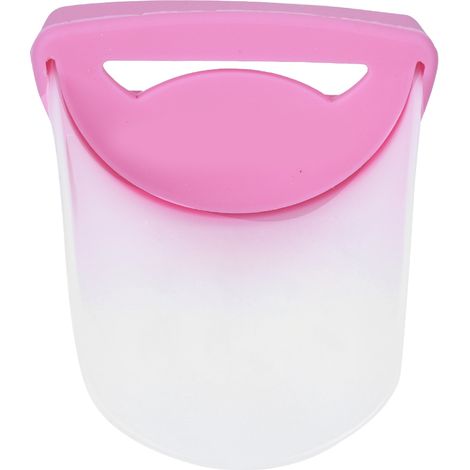 Rallonge de robinet bébé dessin animé, accessoire salle de bain transparent rouge, extension lavage mains enfants (1/5)