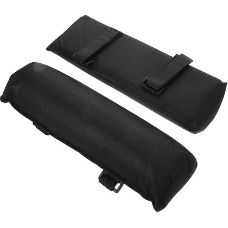 Les coussins d'accoudoirs pliables, compatibles avec les chaises de camping d'extérieur, offrent un soutien confortable aux coudes et sont fabriqués en tissu durable. (1/5)