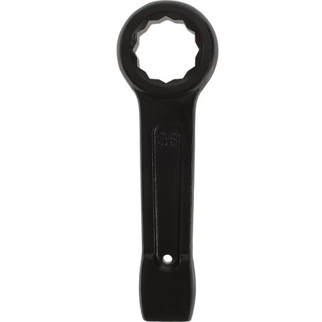 Clé à Douille à Cliquet de 36mm en Acier Noir pour Maintenance Modèle Lourd, Prise Facile, Rangement Simple, pour Mécanique et Décoration Intérieure