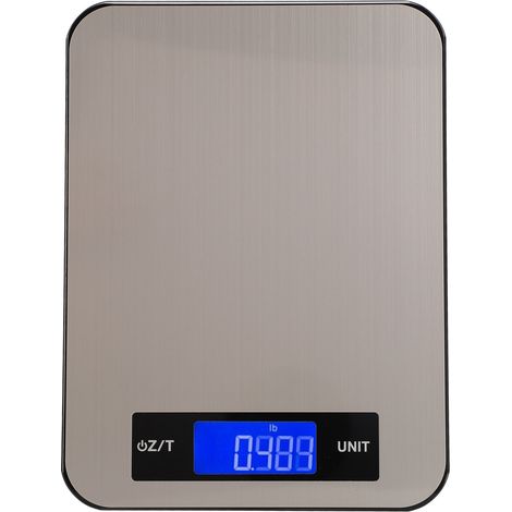 Hochpräzise digitale Küchenwaage, wasserdicht, für Fleisch, Gebäck und Haushalt (20 kg/1 g). (1/5)