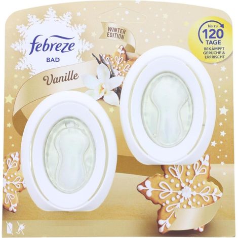 Febreze Bad Lufterfrischer Vanille Duo Lufterfrischer