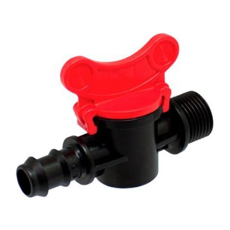 Robinets À Vis 16mm - Filetage Mâle 1/2 Pouces - Pour Tubes D'eau - Lot De 2 (1/2)