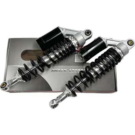330mm Rear Suspension Shock Absorbers for Mini Bike Small Cub DAX ATV Quad Dirt Bike ATV Black (1/4)