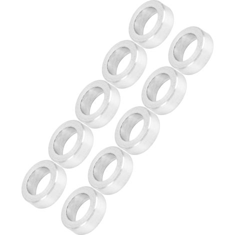 Distanzstück aus Aluminiumlegierung, zylindrische Dichtung, Abstandshalter, Außendurchmesser 6 mm, Länge 2 mm (1/5)
