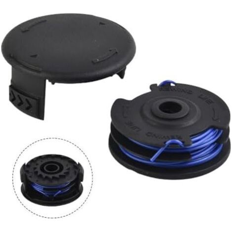 Pour débroussailleuse Allister MGTP430 Pièces essentielles Fixation sécurisée Couvercle de bobine et remplacement rapide des poteaux -