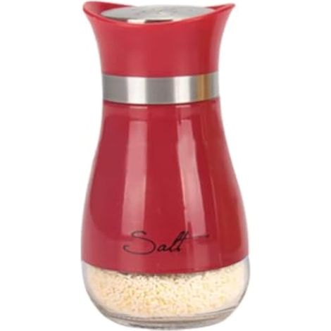 Ensemble salière et poivrière en acier inoxydable avec bouteille en verre 2 (1/5)