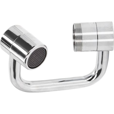 Prolongateur de Robinet en Cuivre Inoxydable ABS, Diamètre Intérieur 22mm, Rotation 1080 Degrés, Adaptateur de Robinet Rotatif (1/5)