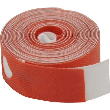 Fischer Felgenklebeband, Nastro Adesivo per Cerchioni. Unisex-Adulto, Colore: Rosso, Taglia Unica (1/3)