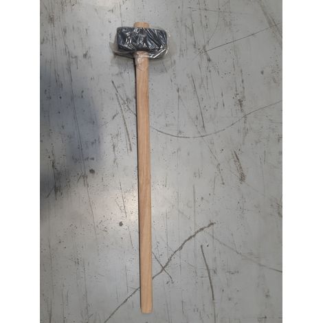 Masse couple 4,5 kg en acier carbone – Longueur du manche 90 cm – Angle abattu pour impact précis – Outil professionnel – Mercier