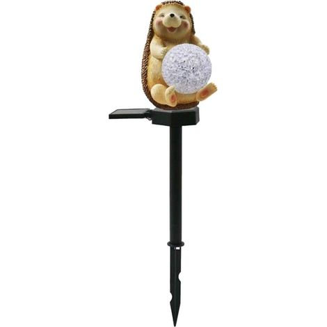 Lumières LED Changeantes de Couleur Inséré dans Sol,de Jardin Solaires Extérieures, Lampes Décoratives Hérisson Solaire Imperméables, pour Décoration Routes, Terrasses, Cour , Pelous (1/5)