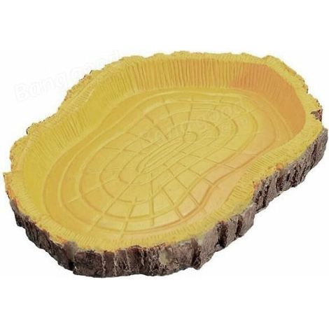 Reptile Tortue Eau Plat Bol à Nourriture Piscine pour Tortue Reptiles Gecko Serpents Goutte Livraison,110g (1/5)