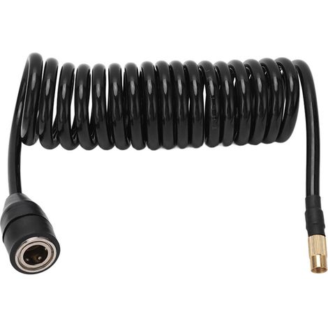 Tuyau d'extension pour gonfleur de pneus - 9.84 pieds - Connecteur PS20 femelle - Embout américain (1/5)