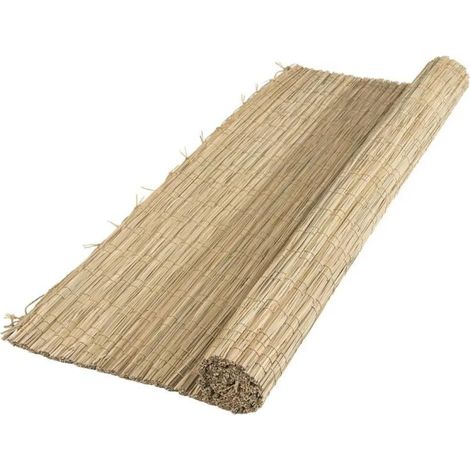 Canisse en carex naturel 1,2 x 3m – Épaisseur 7mm – Occultation 5/5 – Pour pergola et tonnelle