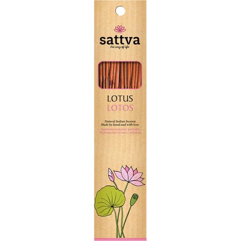 Incienso natural indio Sattva - Loto 30 g